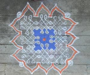 pulli vachha kolam