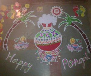 pongal kolam
