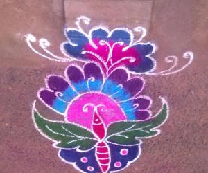 free hand rangoli