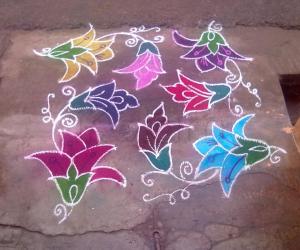 dotted kolam