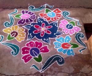 dotted kolam