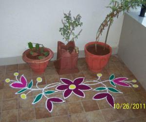 Dipavali Rangoli