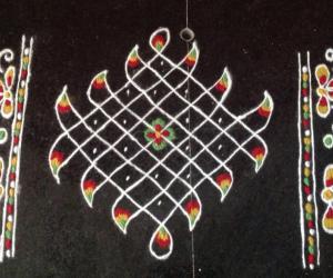 Rangoli: Chikku kolam