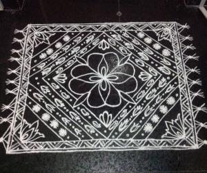 Rangoli: Free hand