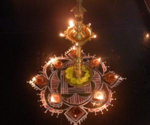 Rangoli: kaarthigai 2013