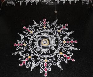 Rangoli: margazhi special kolam 8