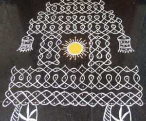 Rangoli: ratha sapthami