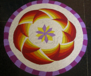 thanksgiving rangoli!
