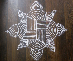 free hand kolam