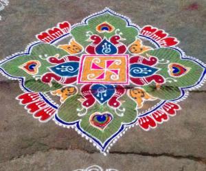 Rangoli: Pongal kolam