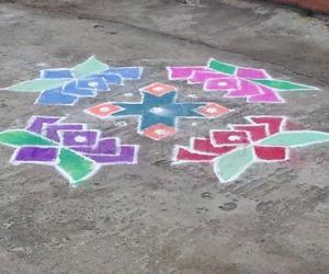 Rangoli: Pongal Rangoli