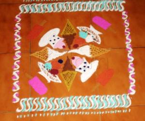 Rangoli: Frozen food day 