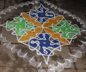 Rangoli: margazhi kolams