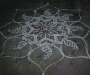 Rangoli: margazhi kolams