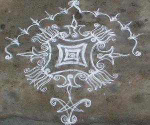 Kolam for Onam