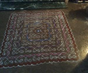 Rangoli: MARGAZHI dewdrops