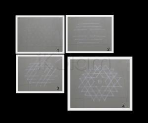 Rangoli:  Dotted kolam