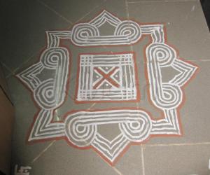 Rangoli: Padi kolam