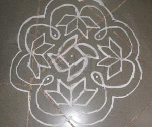 Rangoli: Dotted rangoli