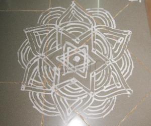 Rangoli: Free hand