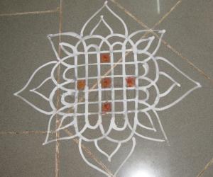 Rangoli: freehand