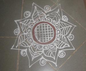 Rangoli: Free hand