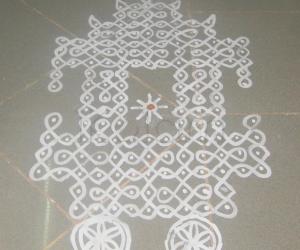 Rangoli: Rathasaptami kolam