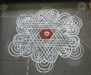  Dotted Padi kolam