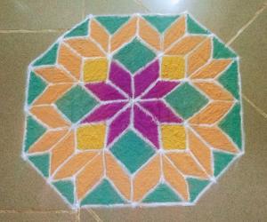 Rangoli: Holi rangoli