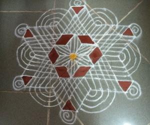dotted kolam