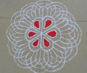 Daily kolam