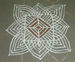 Rangoli: Padi kolam