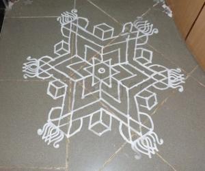 Star kolam