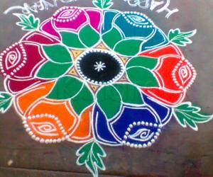 dotted kolam