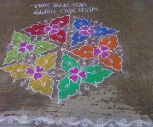 New year kolam