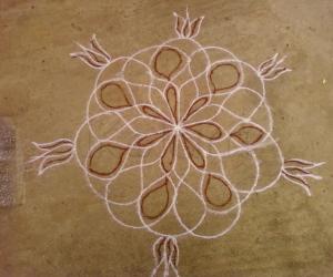 Rangoli: daily kolam 3