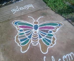Rangoli: Welcome Kolam 
