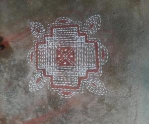 Rangoli: kanya kolam