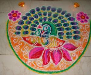 Rangoli: diwali