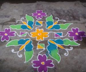 Rangoli: Sankranti 2010