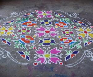 Rangoli: Pongal