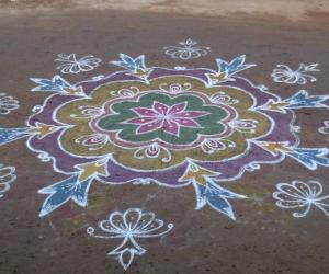 Flower Rangoli