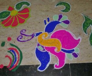 Rangoli: Navratri - Day 2
