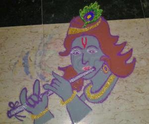 Rangoli: Navratri - Day 7 