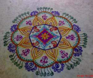 Rangoli: Akashathrithiya  