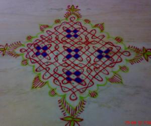 Rangoli: Just a rangoli on a casual day