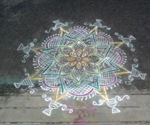 Inspirational rangoli for my margazhi