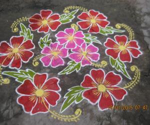 Rangoli: HAPPY PONGAL