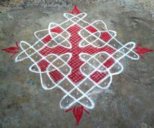 Rangoli: 22nd day