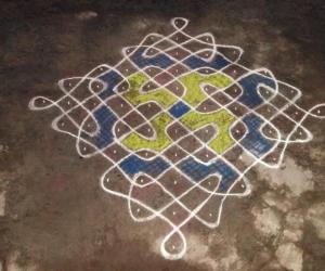 Rangoli: 24th day